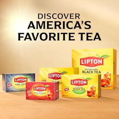 Lipton Earl Grey Tea Bags, Flavored Teabags, 120 Total Bags (20ct - Pack of 6) - Image 7