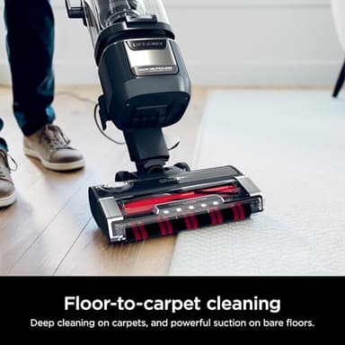 Shark Rotator Pet Pro Lift-Away ADV Upright Vacuum with HEPA Filter, DuoClean PowerFins HairPro and Odor Neutralizer Technology, Pet Hair Pickup, For Carpets & Hardfloors, Dark Grey, LA555 - Image 4