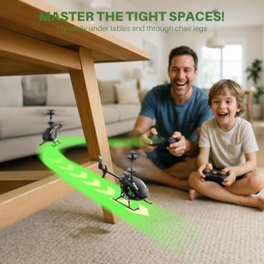 SYMA S100 Mini RC Helicopter with Gyro Stabilizer, Altitude Hold, 3.5 Channel, 5-7 Min Flight Time, Remote Control Helicopter Toy for Boys and Girls - Image 7