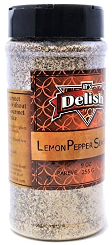 Lemon Pepper Seasoning by Its Delish, Medium Jar, 9 oz - Image 2