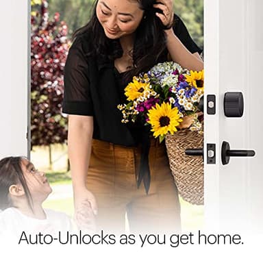 August Home, Matte Black Wi-Fi Connected Smart Keyless Entry Door Lock (4th Generation), Electronic Door Lock Fits Your Existing Deadbolt in Minutes, AUG-SL05-M01-G01 - Image 4