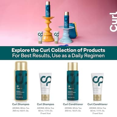 Colorproof Curl Shampoo for Women 8.5 Fl. Oz. Curly Hair Shampoo that Nourishes, Defines and Leaves Curls Soft Smooth, White Tea Scent - Image 8