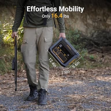 VTOMAN FlashSpeed 600, Portable Power Station 499Wh, 70Min Fully Charged, 600W(Peak 1200W) LiFePO4 Battery Solar Generator, 9 Output Ports for Vehicle Emergency, Road Trip, Outdoor Camping - Image 2
