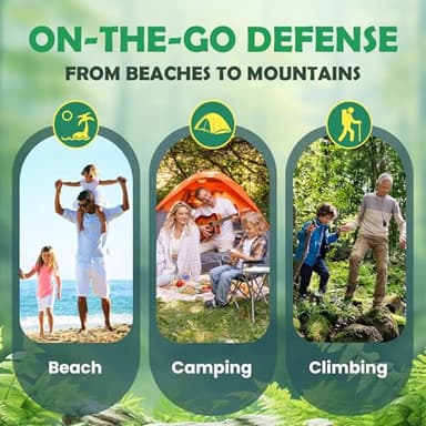 TogSafe Mosquito Repellent Spray - Plant-Based Natural Insect Repellent Spray with Essential Oils, DEET-Free, Long-Lasting Protection (2 Fl Oz, 2 Pack) - Image 6