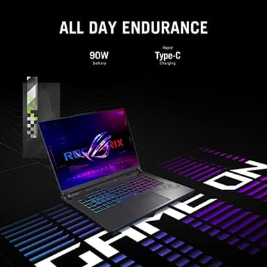 ASUS ROG Strix G16 Gaming Laptop, 165Hz Display, NVIDIA® GeForce RTX™ 4060, Intel Core i7-13650HX, 16GB DDR5, 1TB PCIe Gen4 SSD, Wi-Fi 6E, Windows 11, G614JV-AS74 - Image 8