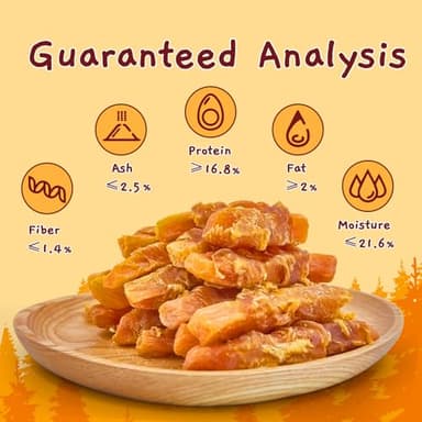 Jungle Calling Chicken & Sweet Potato Dog Treats – Gluten-Free, Grain-Free, High-Protein Natural Chews for Medium/Large Breeds, Edible Pet Snacks,10.6 oz - Image 4