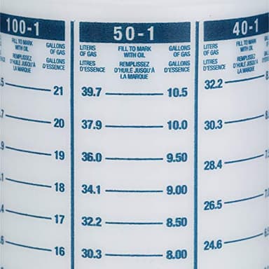 attwood 11873-1 Wide-Mouth Marine Fuel/Oil Mixing Bottle 1-Quart, One Size - Image 4