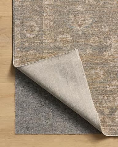 Loloi Chris Loves Julia Louisa Collection LOI-04 Lagoon/Ivory 7'-10" x 10', .38" Pile Height, Area Rug - Image 7