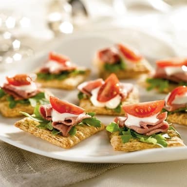 Triscuit Rosemary & Olive Oil Whole Grain Wheat Crackers, Lunch Snacks, Bulk Snack Crackers, 6 - 8.5 oz Boxes - Image 7