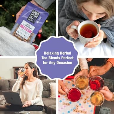 Tiesta Tea - Nutty Almond Cream, Premium Loose Leaf, Cinnamon Almond Herbal Tea Blend, Non-Caffeinated, Make Hot or Iced & Brews Up to 25 Cups, 2.1 Ounce Resealable Pouch - Image 7