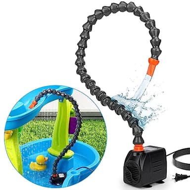 Water Table Pump, Kids Water Pump for Water Table Non-Stop Fun Summer Outdoor Water Table Toys Outside Water Play Table Accessories for Toddlers Kids - Image 1