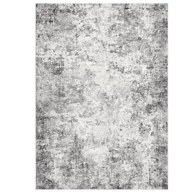 UERMEI 10x12 Area Rug Living Room Rugs - Washable Neutral Modern Abstract Soft Thin Large Rug Indoor Floor No Slip Rug Carpet for Bedroom Under Dining Table Home Office Decor - Grey - Image 9