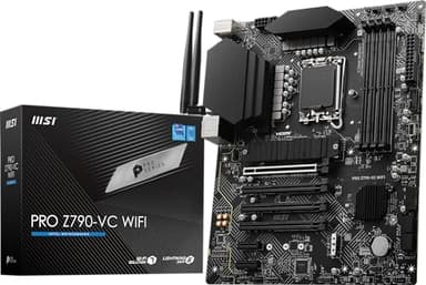 MSI PRO Z790-VC WiFi ProSeries Motherboard (Support 14th/13th/12th Gen Intel Processors, LGA 1700, DDR5, PCIe 5.0, M.2 Slots, 2.5Gbps LAN, USB 3.2 Gen2, HDMI/DP, Wi-Fi 7, Bluetooth 5.4, ATX) (Renewed) - Image 1
