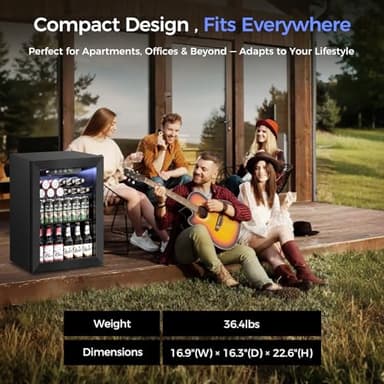 Feelfunn Beverage Refrigerator Cooler - Image 7