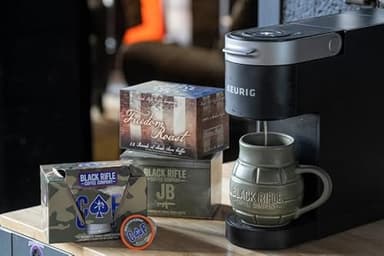 Black Rifle Coffee Company CAF, 50 Count, Medium Roast K Cups - Single Serve K Cups Coffee Pods - Kcup Pods Compatible with Keurig 1.0 & 2.0 - Made from Arabica Beans - Image 8