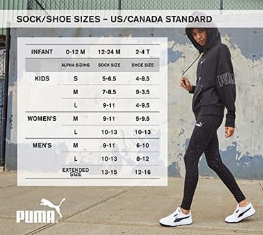 PUMA womens 8 Pack Low Cut Running Socks, White, 9 11 US - Image 6