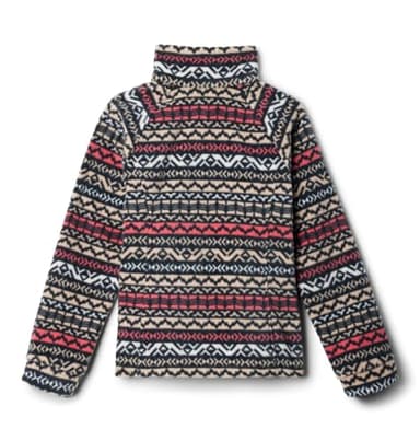 Columbia Youth Infant Benton Springs II Printed Fleece Jacket, Canoe Madras, 3/6 - Image 4