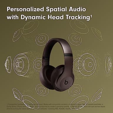 Beats Studio Pro - Wireless Bluetooth Noise Cancelling Headphones - Deep Brown (Renewed Premium) - Image 6