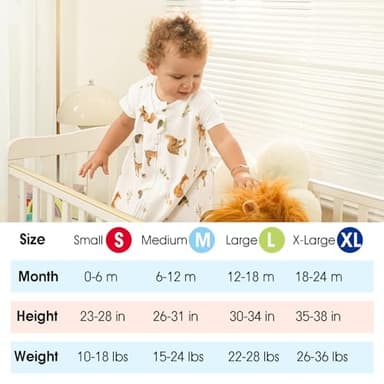 david's kids Micro Fleece Baby Sleep Sack 0-6 Months, Warm Baby Wearable Blankets with 2-Way Zipper, 2 Pack Sleeping Bags for Infant Newborn Boys Girls Neutral, Small Size, Forest/Woodland Animals - Image 5