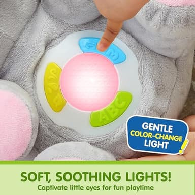 JOYIN Musical Elephant Plush Baby Toy, Stuffed Animal with Music & Light, Baby Musical Soft Plush Toys for Infant Babies, Christmas Birthday Gifts for Boys and Girls 6+ Months - Image 3