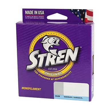 Stren Original®, Clear/Blue Fluorescent, 25lb | 11.3kg Monofilament Fishing Line, Suitable for Freshwater Environments - Image 4