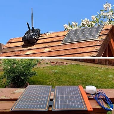 20W Small Solar Panel Charger 5V USB-A USB-C Foldable Portable Lightweight ETFE Power Emergency Panel IP67 Waterproof Hiking Camping Backpacking for Phones Tablets Power Bank - Image 8