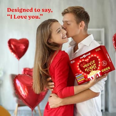 Popcorn Gifts For Women Movie Night Gift Baskets Gifts For Her Gift Set For Women, 10 Piece Set, 5 Gourmet Popcorn Kernels and 5 Seasoning Flavoring, Non-GMO, From Daughter, Wife, Mom, Son - Image 4
