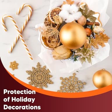 15" x 12" Packing Paper Sheets for Moving Supplies, Newsprint Paper for Moving Boxes, Wrapping Paper for Moving, Shipping, Packaging, Small Packing Box, Dishes Glasses Box Filler Materials 80 Sheets - Image 7