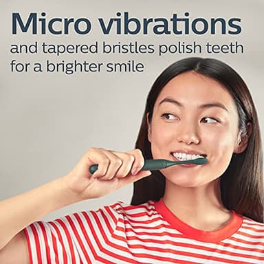 Philips Sonicare One by Sonicare Rechargeable Toothbrush, Sage, HY1200/28 - Image 2