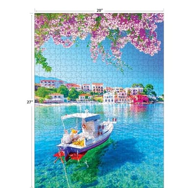 RoseArt - Kodak Premium - Assos Village - 1000 Piece Jigsaw Puzzle for Adults - Image 3