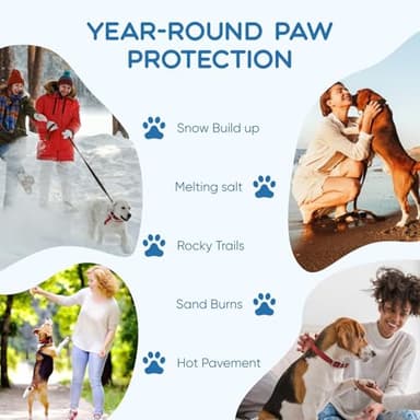 Dog Paw Balm - Paw Balm Dogs Lick Safe,Moisturizing & Soothing Paw & Nose Balm for Dogs,Healing Protection for Cracked Skin on Paws and Noses (2OZ) - Image 5