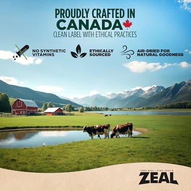 ZEAL Canada Air-Dried Beef Recipe for Dogs - High Protein, Natural Superfoods, Nutrient Rich, No Fillers, Grain Free, Complete & Balanced (Beef, 2.2 lb) - Image 6