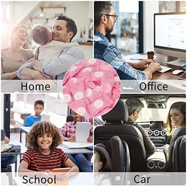 Classycoo Compressed Towel 100 PCS Mini Tablets Disposable Portable Face Towel Cotton Coin Tissue Eco-Friendly for Travel, Camping, Hiking, Sport, Beauty, Home Hand Wipes, Outdoor Activities Pink - Image 7