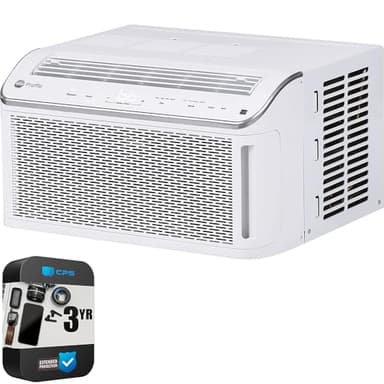 GE Profile 6150 BTU Smart Window Air Conditioner (Renewed) Bundle with 3 Year CPS Enhanced Protection Pack - Image 1