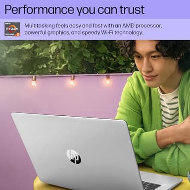 HP Flagship 17.3 Touchscreen Laptop Computer - 17.3 HD+ 250-Nits Display, AMD Ryzen 5 7530U(Beat i7-1165G7), 64GB RAM, 2TB SSD, WiFi 6, Numeric Keypad, Win 11 Pro & Office Pro & External DVD Driver - Image 3