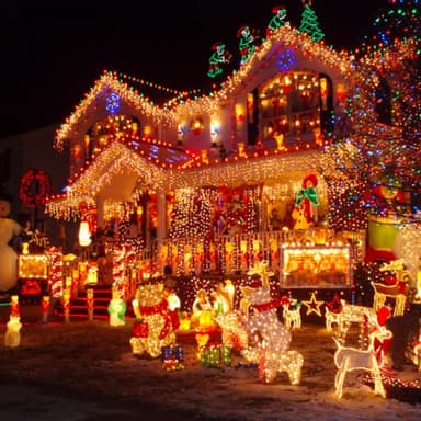 Dazzle Bright Outdoor Christmas String Lights, 1000 LED 328 FT Plug in Fairy Light with Remote Control 8 Modes & Timer, Waterproof Decoration for Home Garden Yard Xmas Wedding, Warm White - Image 6