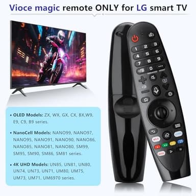 Voice-Magic-for-LG-TV-Remote-Control-Replacement Compatible with LG Smart OLED Thinq Webos TVs for AKB75855501 AN-MR24gn MR23gn MR22gn MR21ga MR20ga - Image 3
