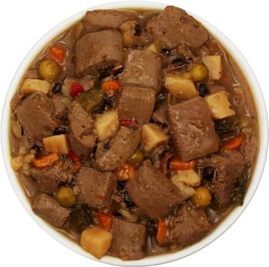 Amazon Brand - Wag Wet Dog Food Stew, Lamb & Vegetable Cuts in Gravy, Made with Natural Ingredients, 13.2 Ounce Cans (Pack of 12) - Image 4
