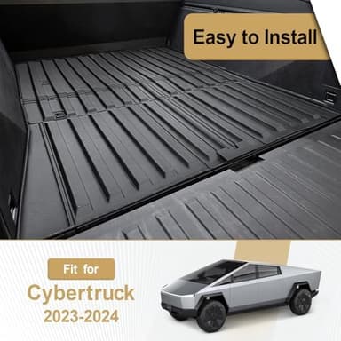 Truck Bed Mat Fit for Tesla Cybertruck 2023 2024,All Weather Bed Mat Heavy Duty Pickup Cargo Bed Liner for Cybertruck Accessories - Image 4