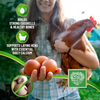 Small Pet Select - 100% Flaked Oyster Shell, Calcium Supplement for Chickens, and Ducks, 5lb - Image 2