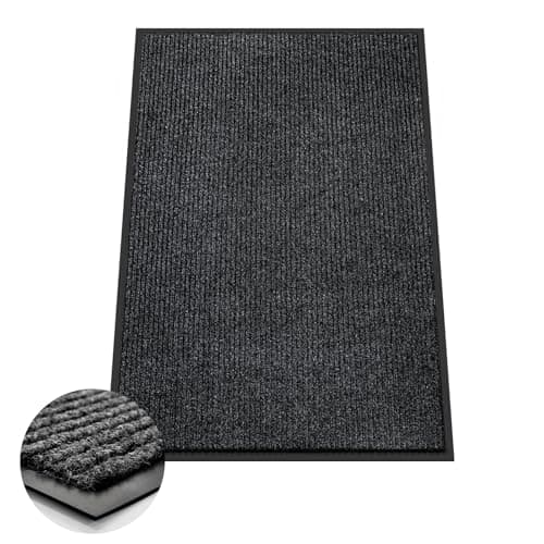 Azadx 2'x3' Front Door Mat Heavy Duty Indoor Outdoor Door Mat Non-Slip Backing Doormat for Entryway Stain and Fade Resistant Commercial Floor Mats Entry Mat Low Profile Welcome Door Mats - Image 1