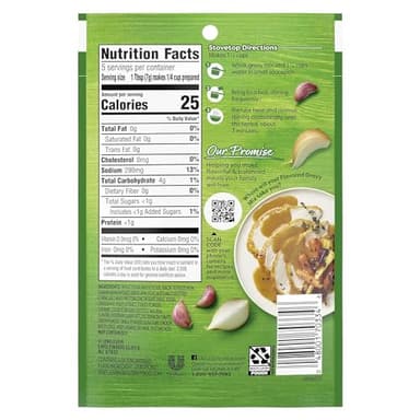 Knorr Turkey Gravy Mix Roasted Turkey For Delicious Easy Meals and Side Dishes Sauce and Gravy With No Artificial Flavors, No Added MSG 1.2 oz - Image 2