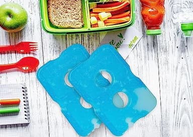 Healthy Packers Ice Packs for Lunch Bags - Original Cool Pack | Slim & Long-Lasting Reusable Ice Pack for Lunch Box, Lunch Bag and Cooler | Freezer Packs for Coolers (3 Pack) - Image 8