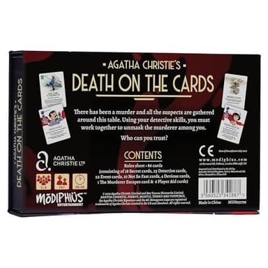 Modiphius Entertainment Agatha Christie: Death On The Cards, MUH001 - Image 3