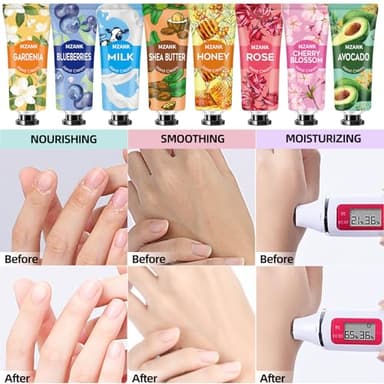 14 Pack Hand Cream for Dry Cracked Hands,Stocking Stuffers Gifts for Women Teengirls,Valentines Day Gifts,Bridesmaid Gifts,Nurse Appreciation Gifts,Teacher Appreciation Gifts,Hand Lotion Travel Size - Image 5