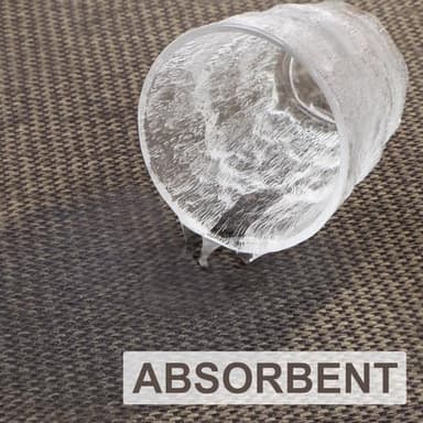 LEKEEPGO Door Mat 17"x29", Non Slip Door Mat Indoor Entrance, Rubber Backing Indoor Door mat Washable Absorbent Low-Profile Doormat Front Entryway Entry Resist Dirt Inside Door Mats, Brown - Image 4