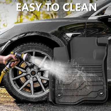 KARPAL Floor Mats for Honda CRV/CR-V 2023 2024 2025 2026 (Include Hybrid), All Weather Protection TPE Floor Liners Accessories Car Mats, Front & 2nd Row & Cargo Liner (Upper Position) - Image 7