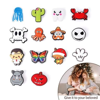 Lot of 30,50,100 pcs Random Shoe Charms - Perfect Gifts for Girls and Boys - Fun Shoe Accessories for Children (30) - Image 6
