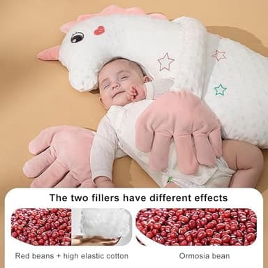 NIGRITY 2025 Latest Model Baby Patter for Sleep, Baby patting Pillow, Duck and Dinosaurs Baby Patter, Baby Butt Patter for Sleep, Patting Hand for Baby Sleep (B) - Image 4