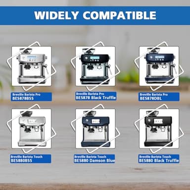 Replacement Water Filter for Breville Barista Touch Espresso Machine BES880 BES881, Barista Pro BES878, Oracle Touch BES990, Oracle BES980, Dual Boiler BES920 Bambino ClaroSwiss Sage, BES008WHT0NUC1 - Image 2